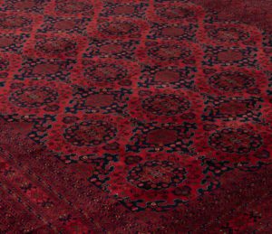 turkmen afghan rug