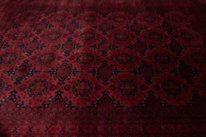 turkmen afghan rug