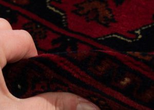 turkmen afghan rug
