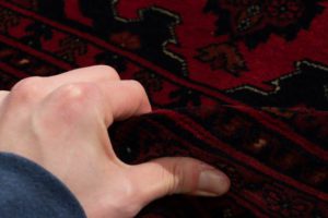 turkmen afghan rug