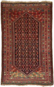 antique persian kurdish rug