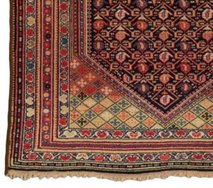 antique persian kurdish rug