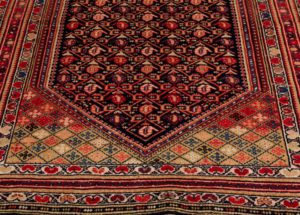 antique persian kurdish rug