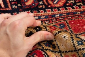 antique persian kurdish rug