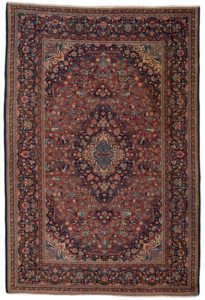 antique kashan rug