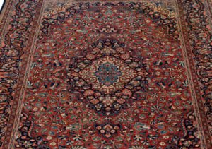 antique kashan rug