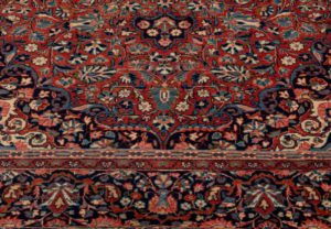 antique kashan rug