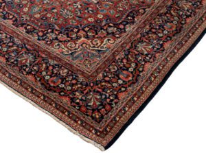 antique kashan rug