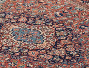 antique kashan rug