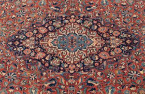 antique kashan rug