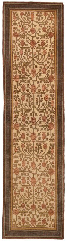 turkish khotan runner rug