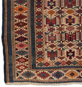 antique shirvan rug