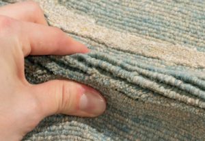 tibetan wool and silk rug