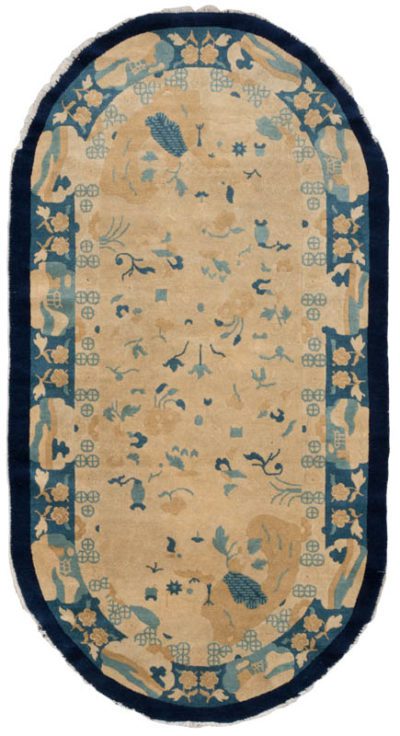 antique peking chinese rug