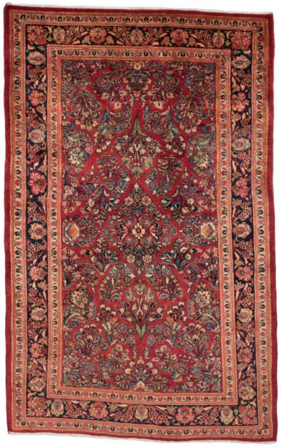 antique persian sarouk rug