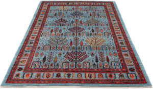 persian khamsehbaf rug