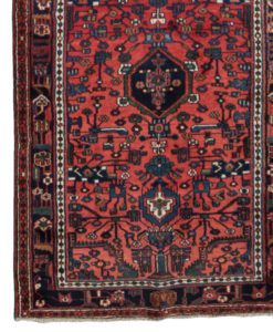 antique persian mehraban runner rug