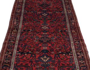 antique persian mehraban runner rug