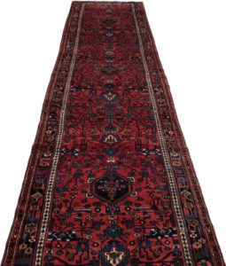 antique persian mehraban runner rug