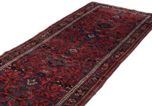antique persian mehraban runner rug