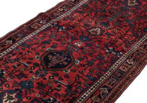 antique persian mehraban runner rug