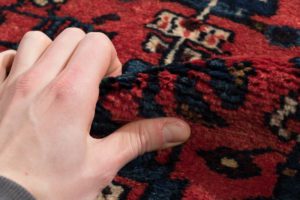 antique persian mehraban runner rug