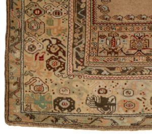 antique turkish ladik rug
