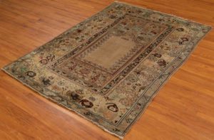 antique turkish ladik rug