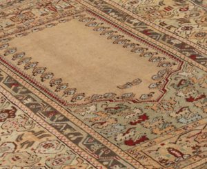 antique turkish ladik rug