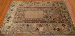 antique turkish ladik rug
