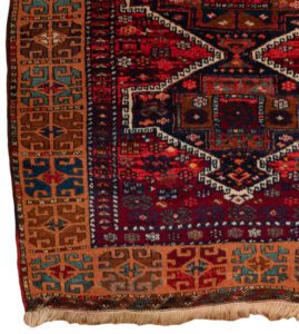 antique turkish yoruk rug