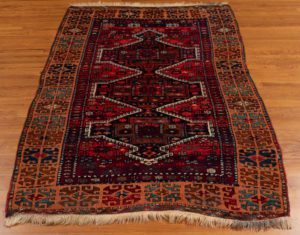 antique turkish yoruk rug