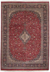 kashan wool rug