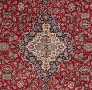 kashan wool rug