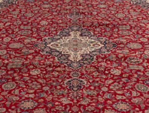 kashan wool rug