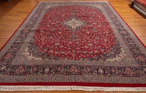 kashan wool rug