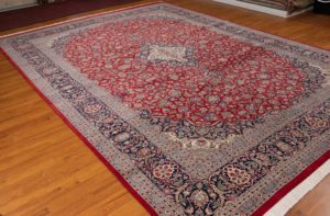 kashan wool rug