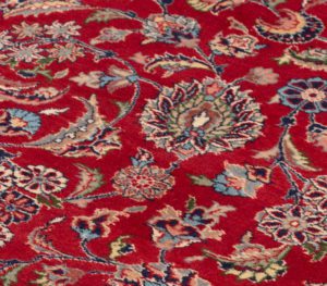 kashan wool rug