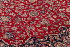 kashan wool rug