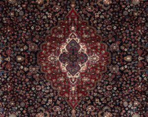 kashan wool rug