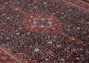 kashan wool rug