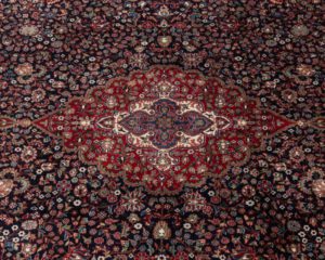 kashan wool rug