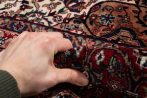 kashan wool rug