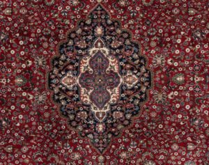 kashan wool rug