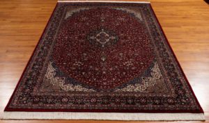 kashan wool rug