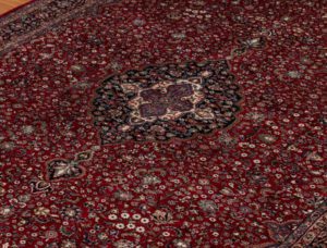 kashan wool rug