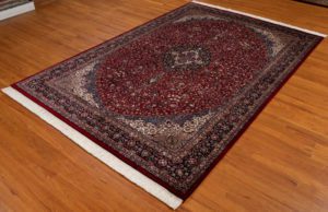 kashan wool rug