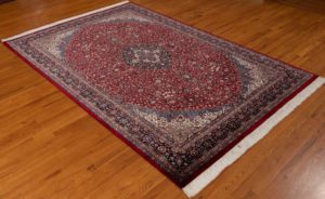 kashan wool rug