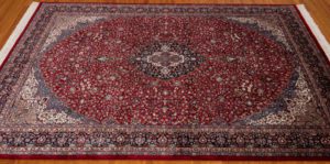 kashan wool rug