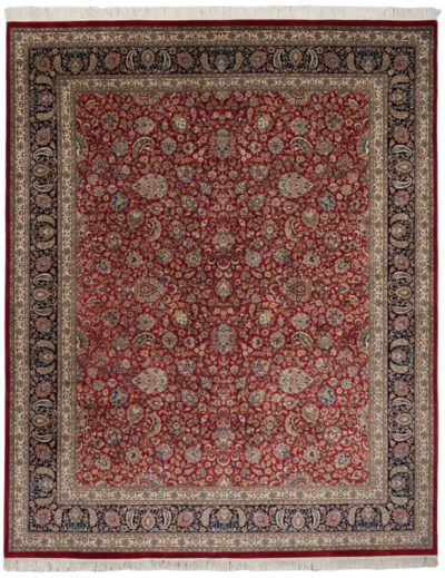 kashan wool rug
